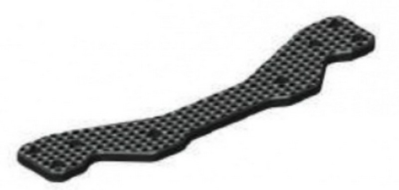 Race Opt M-163343 - 2.5MM Carbon Graphite REAR Shock Tower (Matte Surface) - FFV4